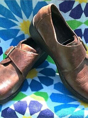 boc Women's Brown Leather Slip-On Loafers
